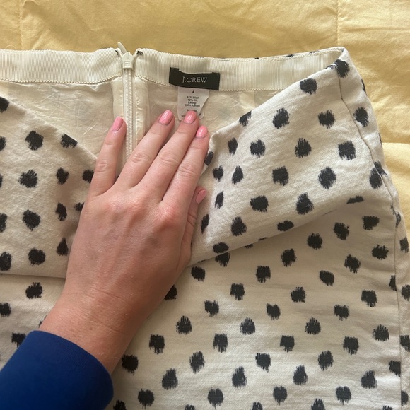 J. Crew Polka Dot mini skirt - Picture 2 of 2